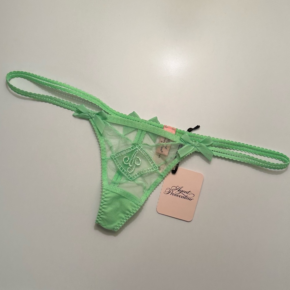 Agent Provocateur NWT Casper Mint Thong